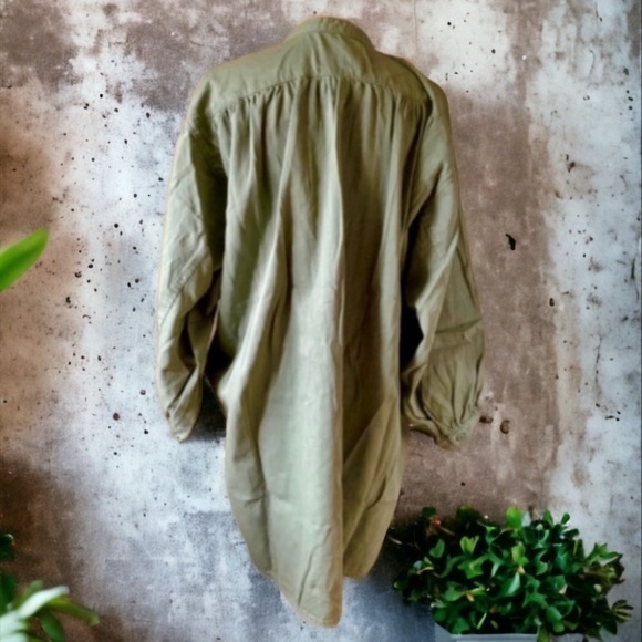 Sandrine Rose by Free People Moss Oversized Dress Size Medium - Picture 3 of 10